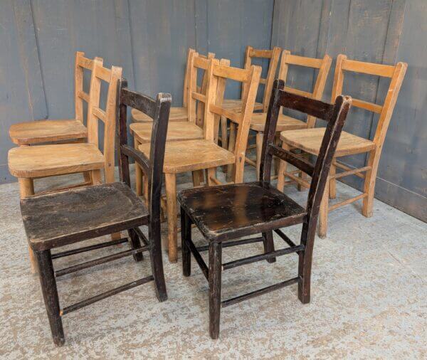 Children's Dark & Light Sunday School Chairs