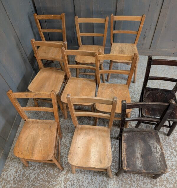 Children's Dark & Light Sunday School Chairs