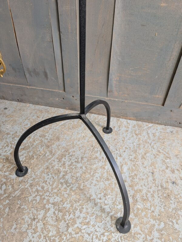 Wrought Iron Thurible Censer Incense Burner Stand with Plate for Incense Boat