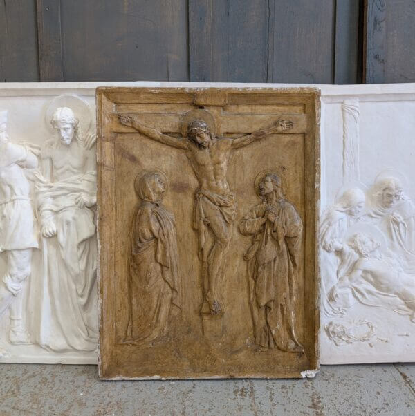 Very Large Part Set of 11 Stations of the Cross