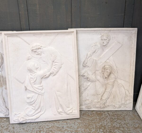 Very Large Part Set of 11 Stations of the Cross