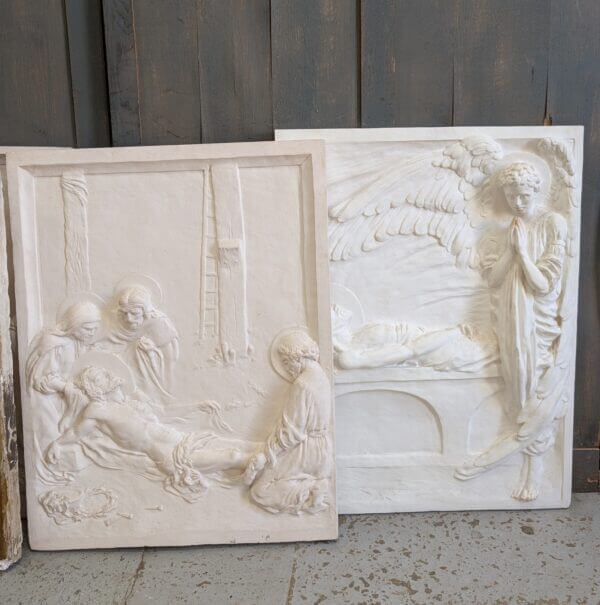 Very Large Part Set of 11 Stations of the Cross