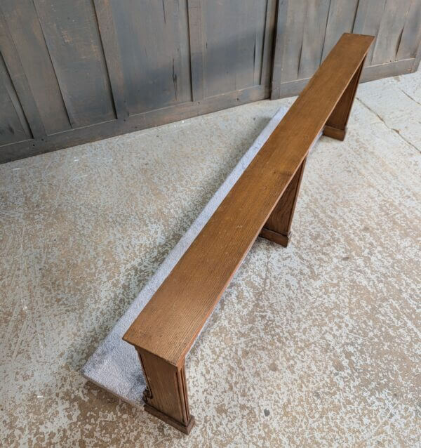 Medium Length Mid-Century Oak Prayer Kneeler