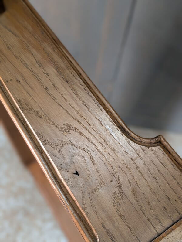 Medium Length Mid-Century Oak Prayer Kneeler