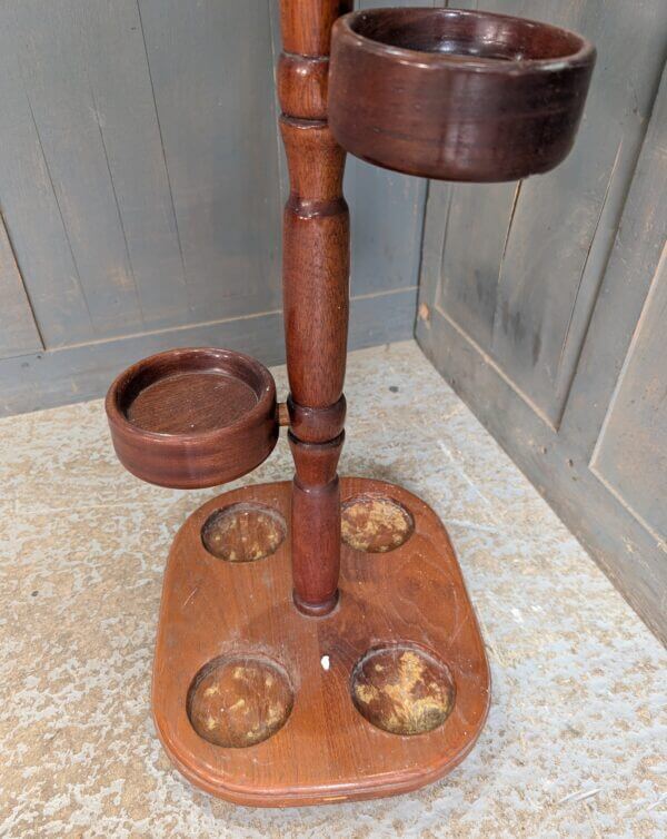 Unusual Hardwood Seven Light 'Candle Tree' from Norwich