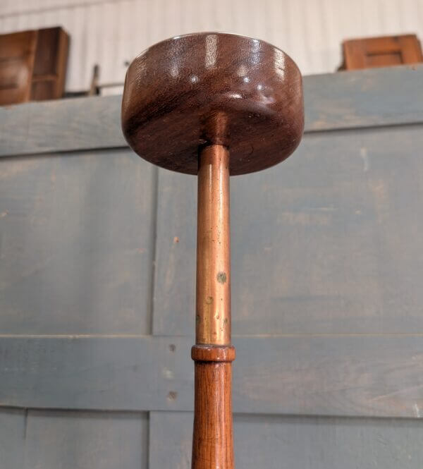 Unusual Hardwood Seven Light 'Candle Tree' from Norwich
