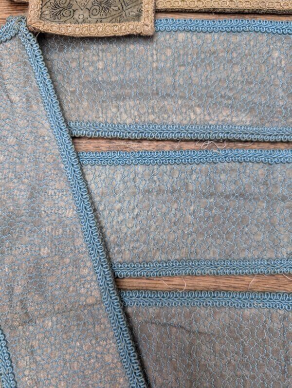 13 Assorted Vintage Blue, Grey and Green Apparells for Amices