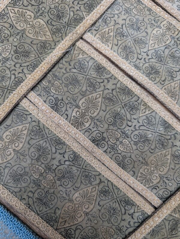 13 Assorted Vintage Blue, Grey and Green Apparells for Amices