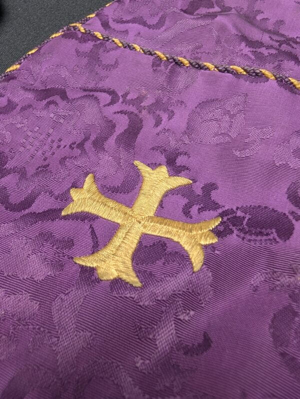 5 Assorted Embroidered Vintage Church Collection Bags