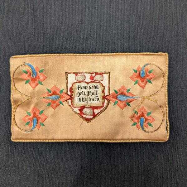 Antique Embroidered Fabric Clasp for a Cope