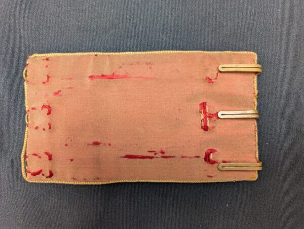 Antique Embroidered Fabric Clasp for a Cope