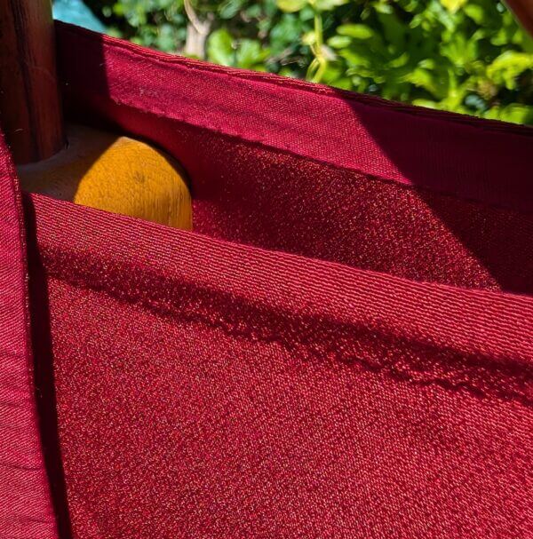 1960's Vintage Simple Dark Red Cotton Dalmatics with Orphreys