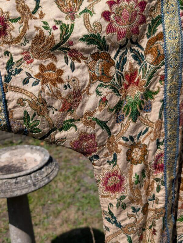Beautiful Antique Tapestry Dalmatics with 'H' Orphreys