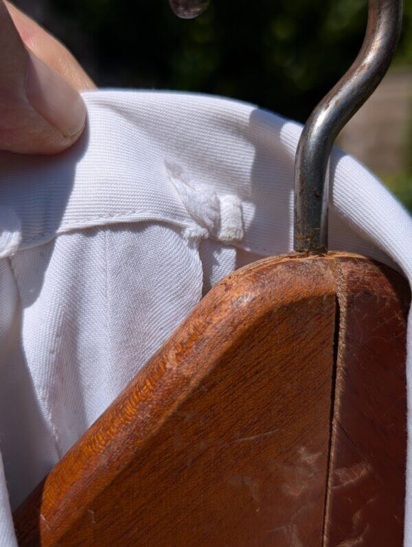 White Clerical Alb/Cassock