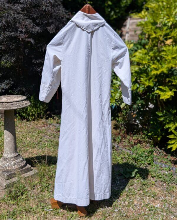 White Clerical Alb/Cassock