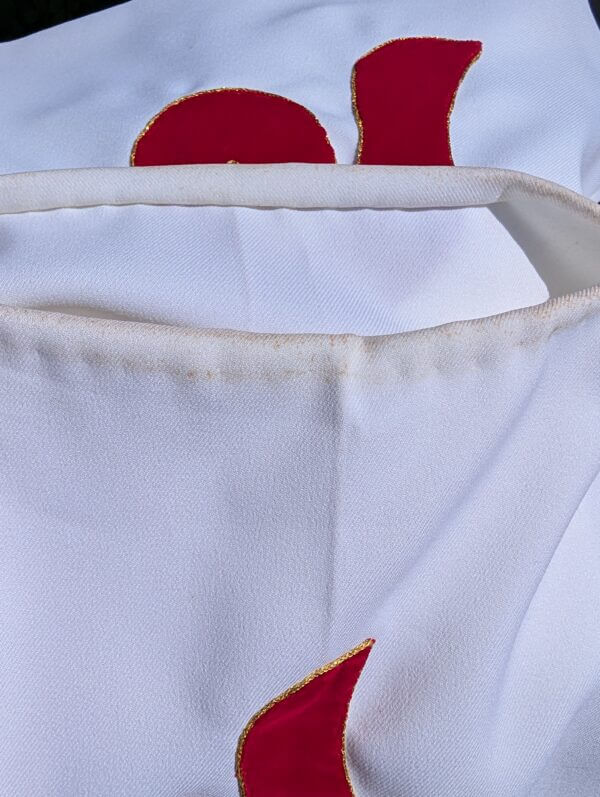Pair of Simple Tunicles Dalmatics with Red Design