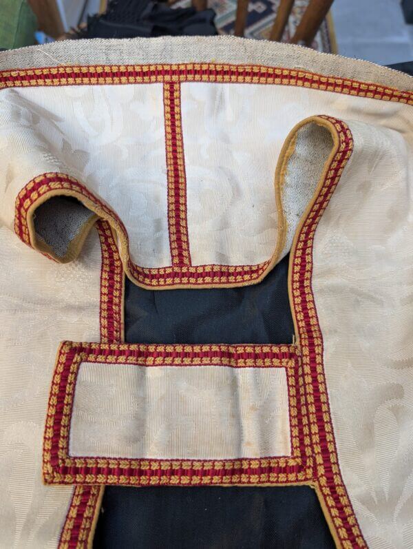 Vintage Cope Kit Yoke & Clasp Salvaged from another Cope