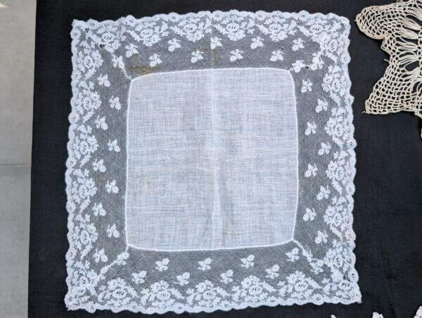 Four Pieces of Church Embroidery & Lacework