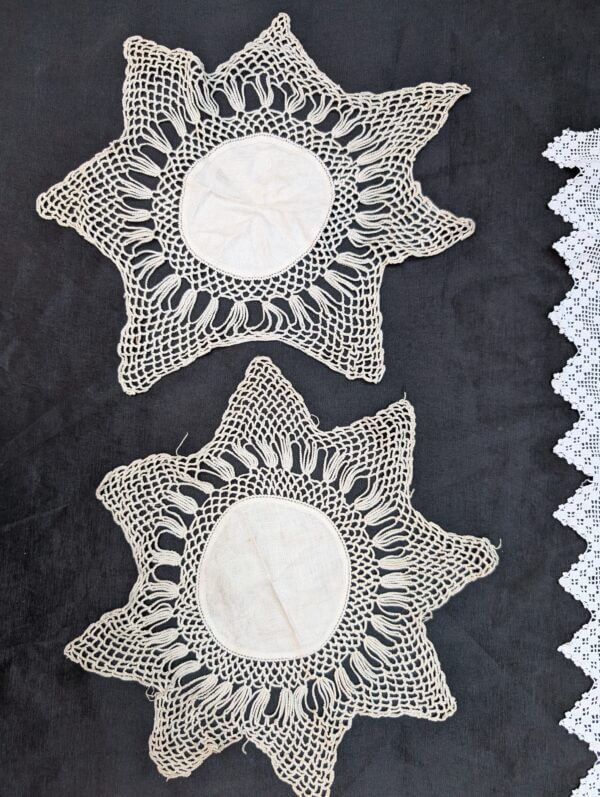 Four Pieces of Church Embroidery & Lacework