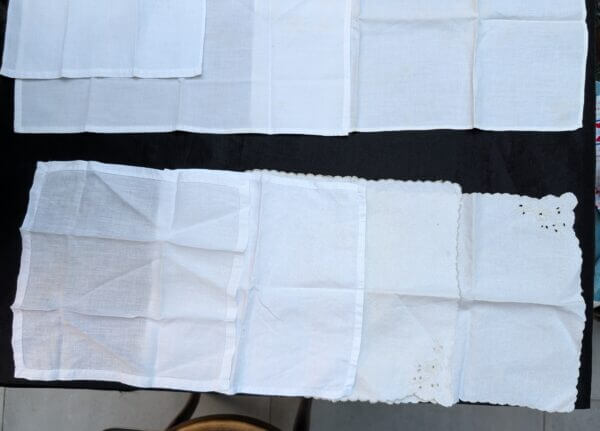 Communion Linen #1 - 4 Purifications 7 Lavabos 4 Corporals