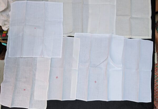 Communion Linen #1 - 4 Purifications 7 Lavabos 4 Corporals