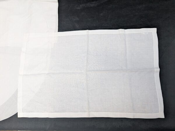 Communion Linen #12 - 2 Communion Linen Set Embroidered Bags plus 6 Corporals