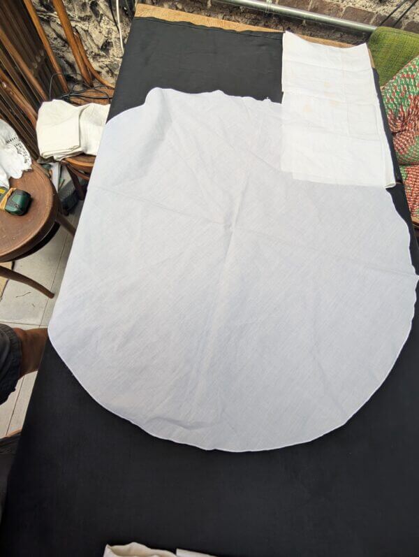 Communion Linen #12 - 2 Communion Linen Set Embroidered Bags plus 6 Corporals