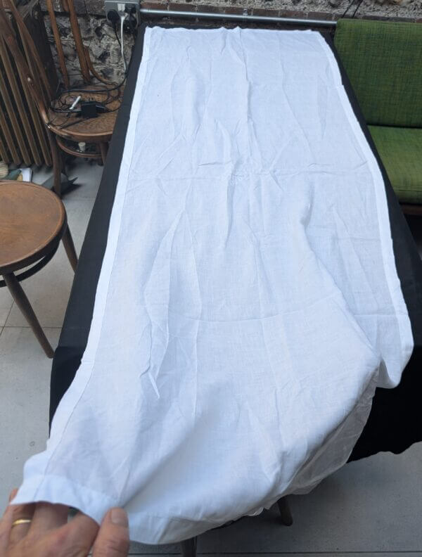 Communion Linen #15 - 6 Assorted White Fair Linen Altar Cloths