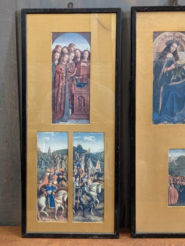 Triptych The Salvation of Adam & Eve after Jan Van Eyck