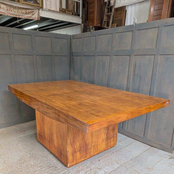 Giant 1962 Vintage Altar Table from St Mary Magdalene, Peckham