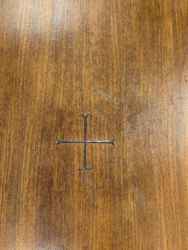 Giant 1962 Vintage Altar Table from St Mary Magdalene, Peckham