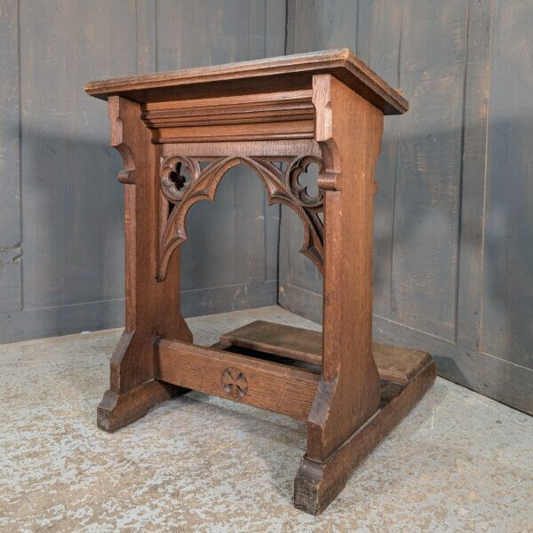 18th Century Style Heavy Oak Rectangular Refectory Table