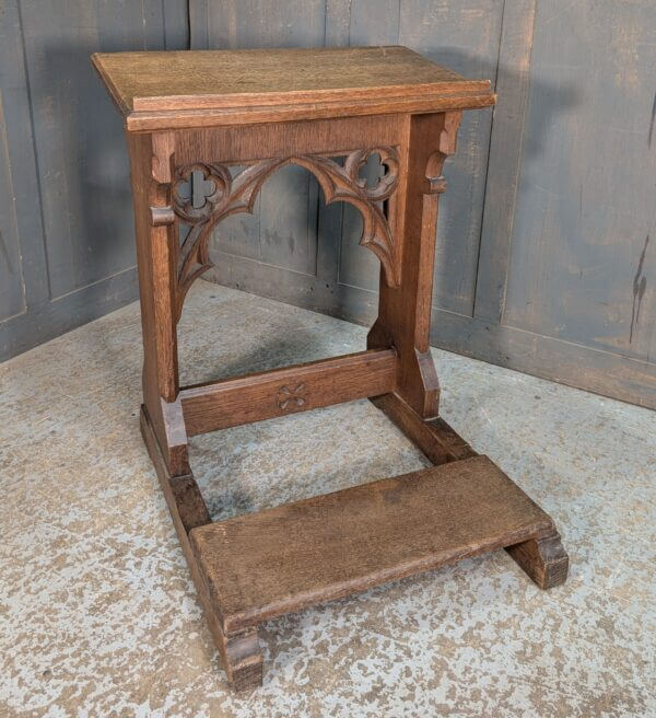18th Century Style Heavy Oak Rectangular Refectory Table