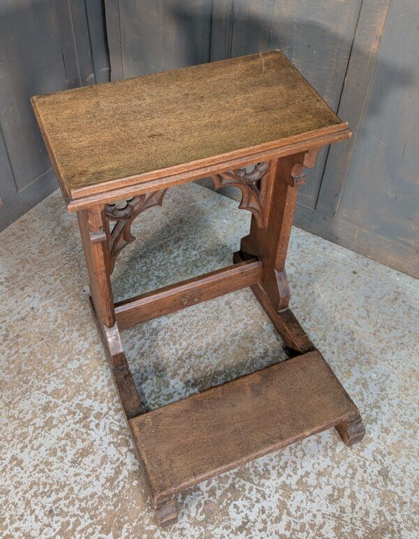 18th Century Style Heavy Oak Rectangular Refectory Table