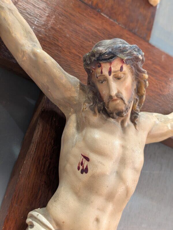 Larger Size Wall Crucifix from Rochdale Convent