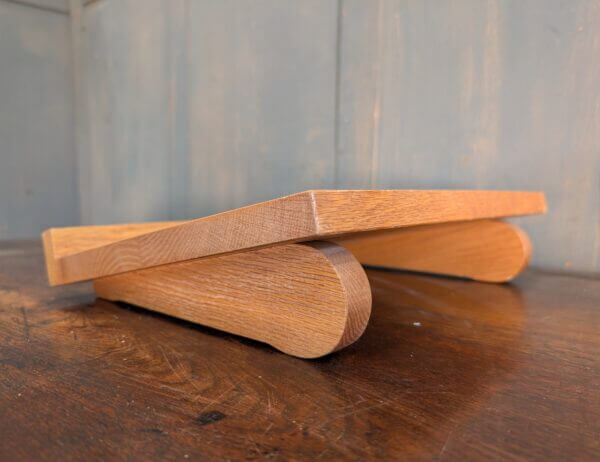 Simple Low-Rise Pale Oak Missal Table Book Stand