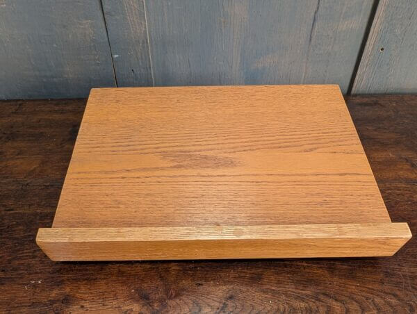 Simple Low-Rise Pale Oak Missal Table Book Stand