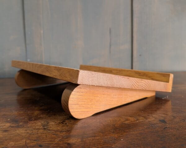 Simple Low-Rise Pale Oak Missal Table Book Stand