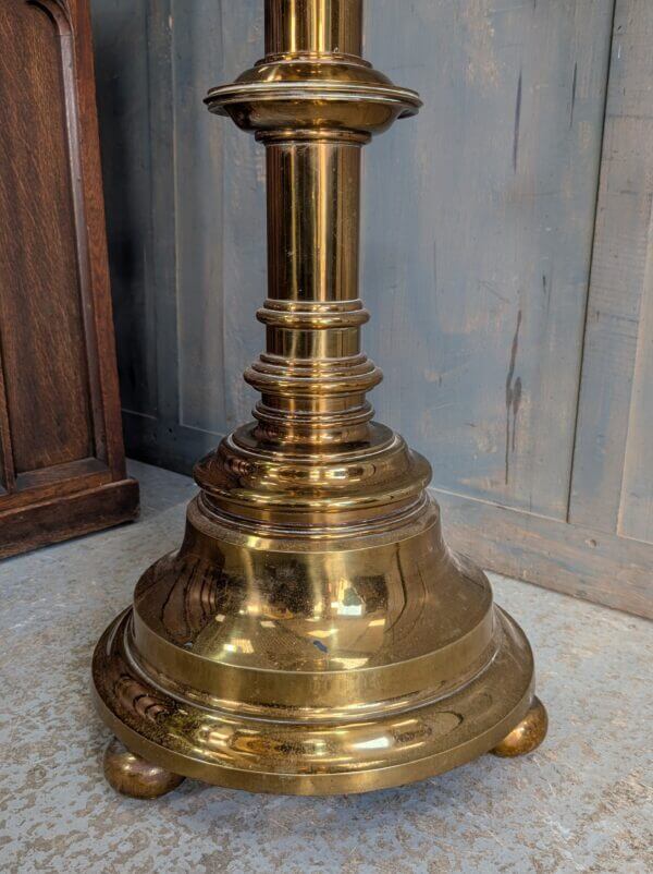 1892 Antique Brass Eagle Church Lectern from St James Rhossdu