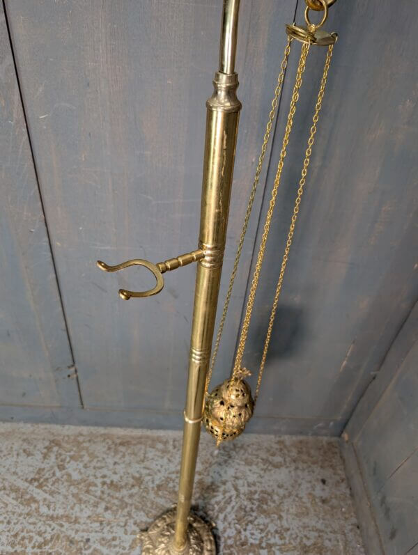 Solid Brass Censer Thurible & Boat Stand