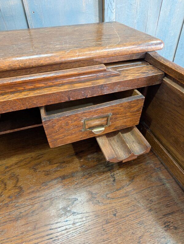 Pre-War Angus & Menstrie Double Pedestal Roll Top Desk