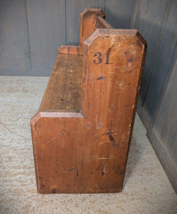 Barn Find Antique Pine Church Chapel Pews Benches from Christchurch Chesham