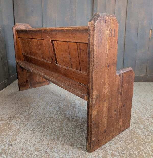 Barn Find Antique Pine Church Chapel Pews Benches from Christchurch Chesham