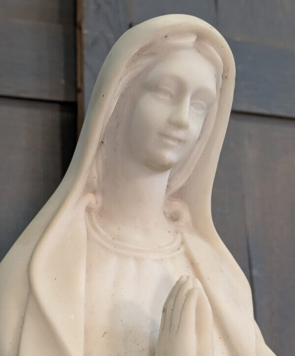 Indoor or Outdoor Heavy Resin Religious Statue of Our Lady of Lourdes