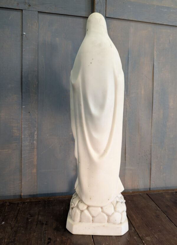 Indoor or Outdoor Heavy Resin Religious Statue of Our Lady of Lourdes