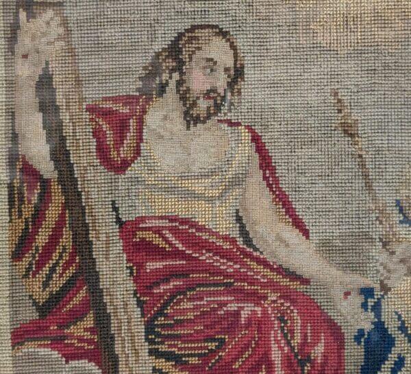 The Exaltation of Christ - Mid Victorian Woolwork
