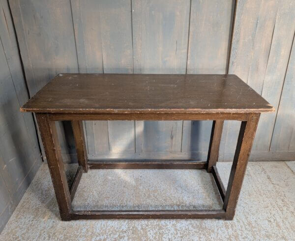 Small Victorian Painted Pine Lady Chapel Altar Large Communion Table