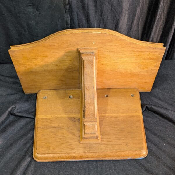 Large Oak Church Wall Bracket for Statues or Flowers