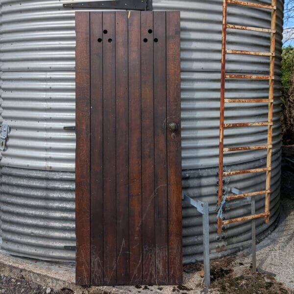 Early 1900's Solid Oak Internal Church Door
