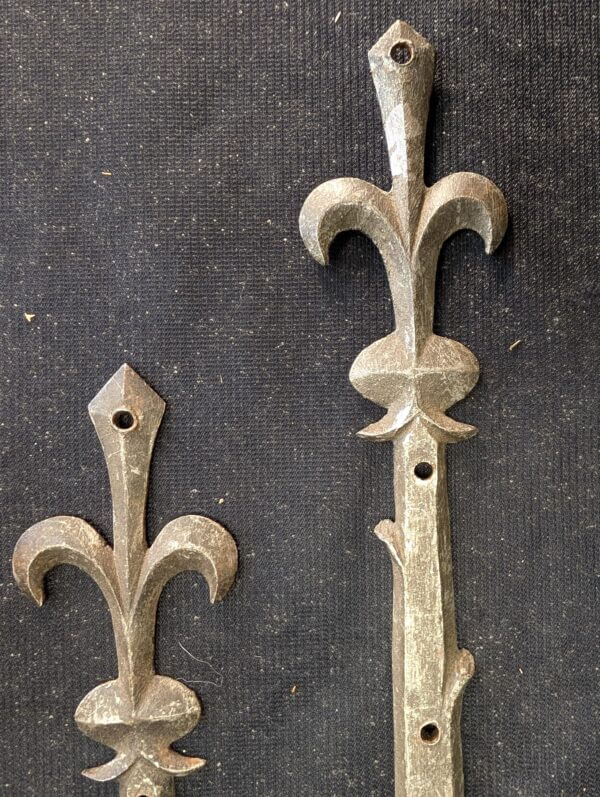 Eight Victorian Gothic Iron Decorative Furniture Braces